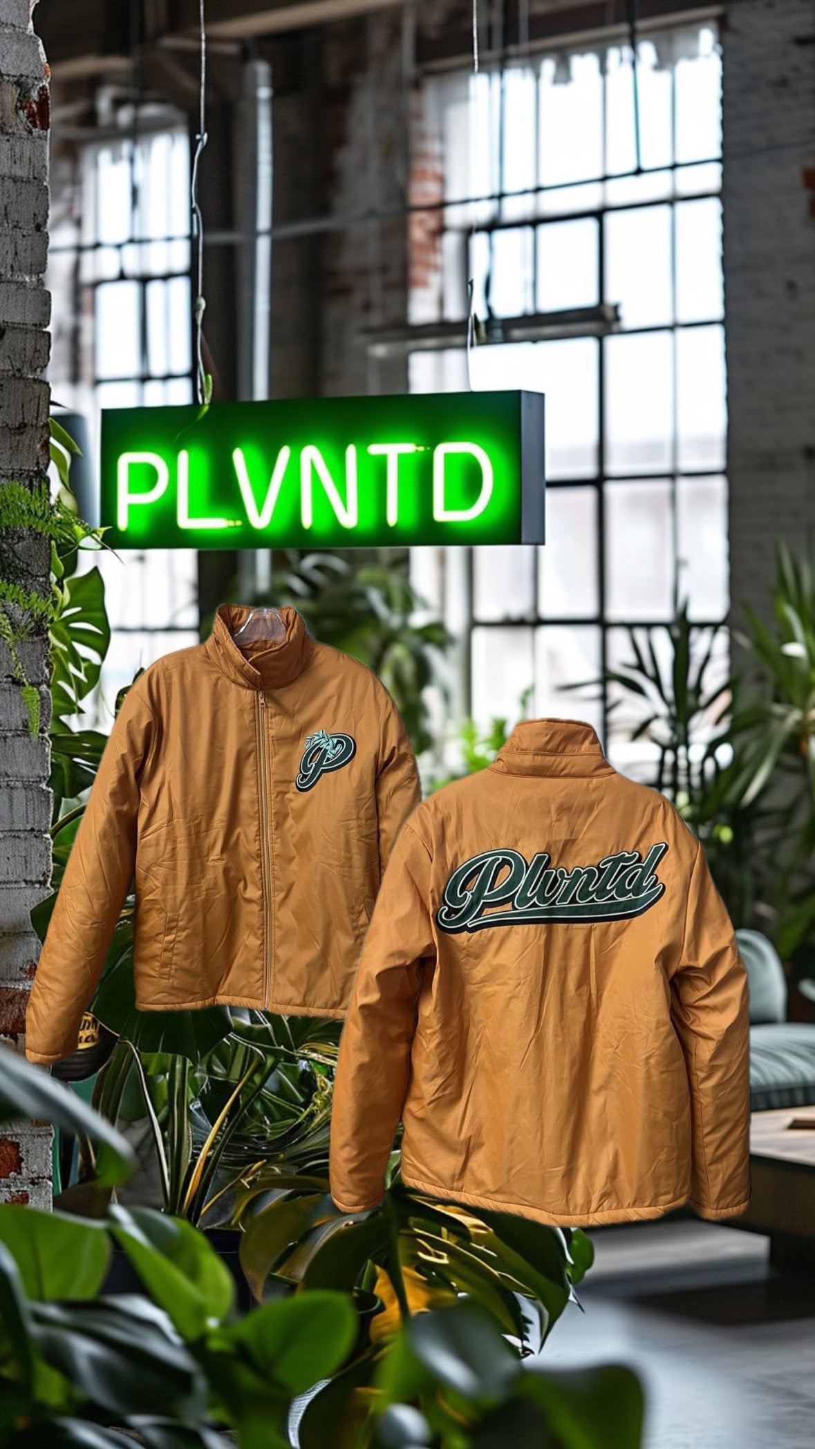 PLVNTD Coaching Jacket